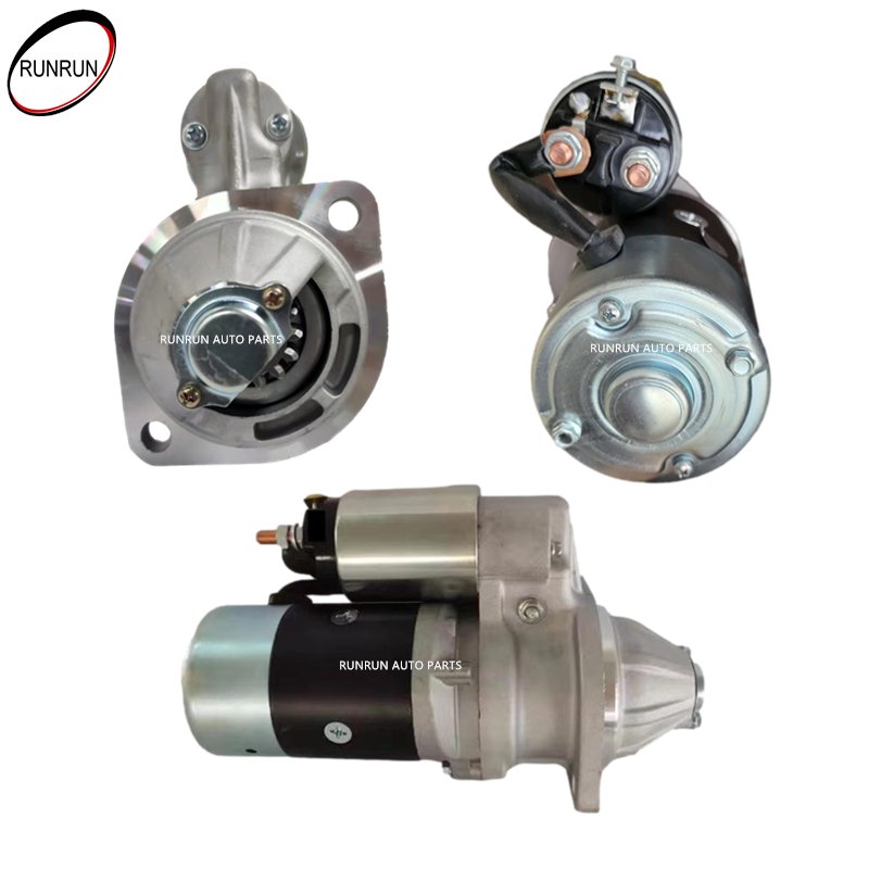 24V 4.0KW 15T AUTO CAR STARTER MOTOR for HITACHI YANMAR 129612-77011 S25-166A