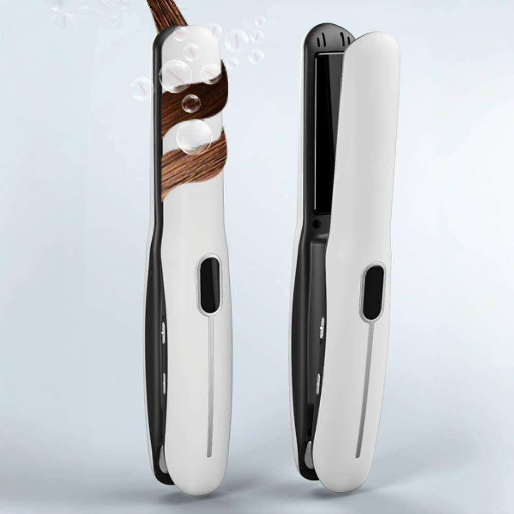 Mini Hair Straightener Battery Charging Flat Iron USB Rechargeable Portable Hair Straightener Wireless Straighteners