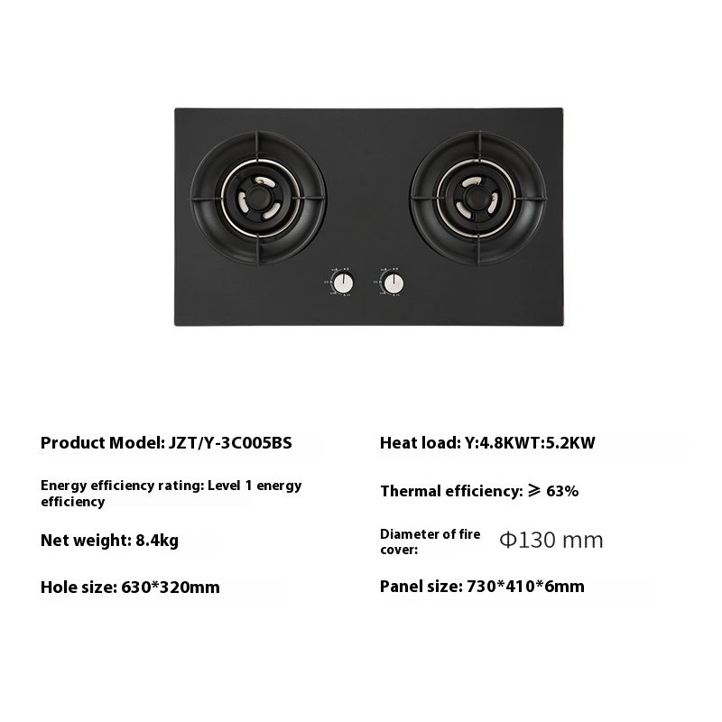 Portable Double Burner Gas Cooktop with Auto Ignition for Camping RV Apartments Outdoor-Tempered Glass Gas Hob for LPG Cooker