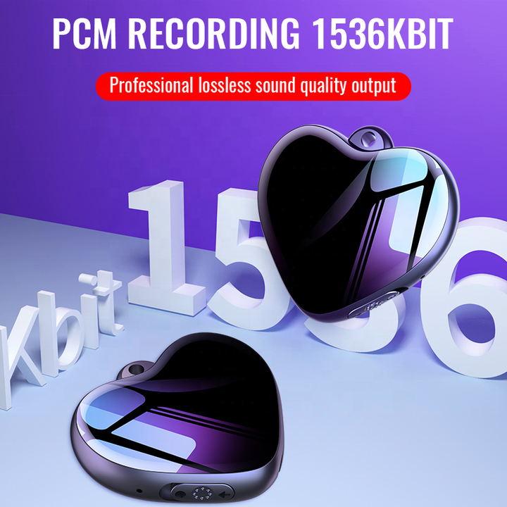 Portable Q66 Mini Audio Sound Recorder USB Digital Voice Recorders WAV Format Recording