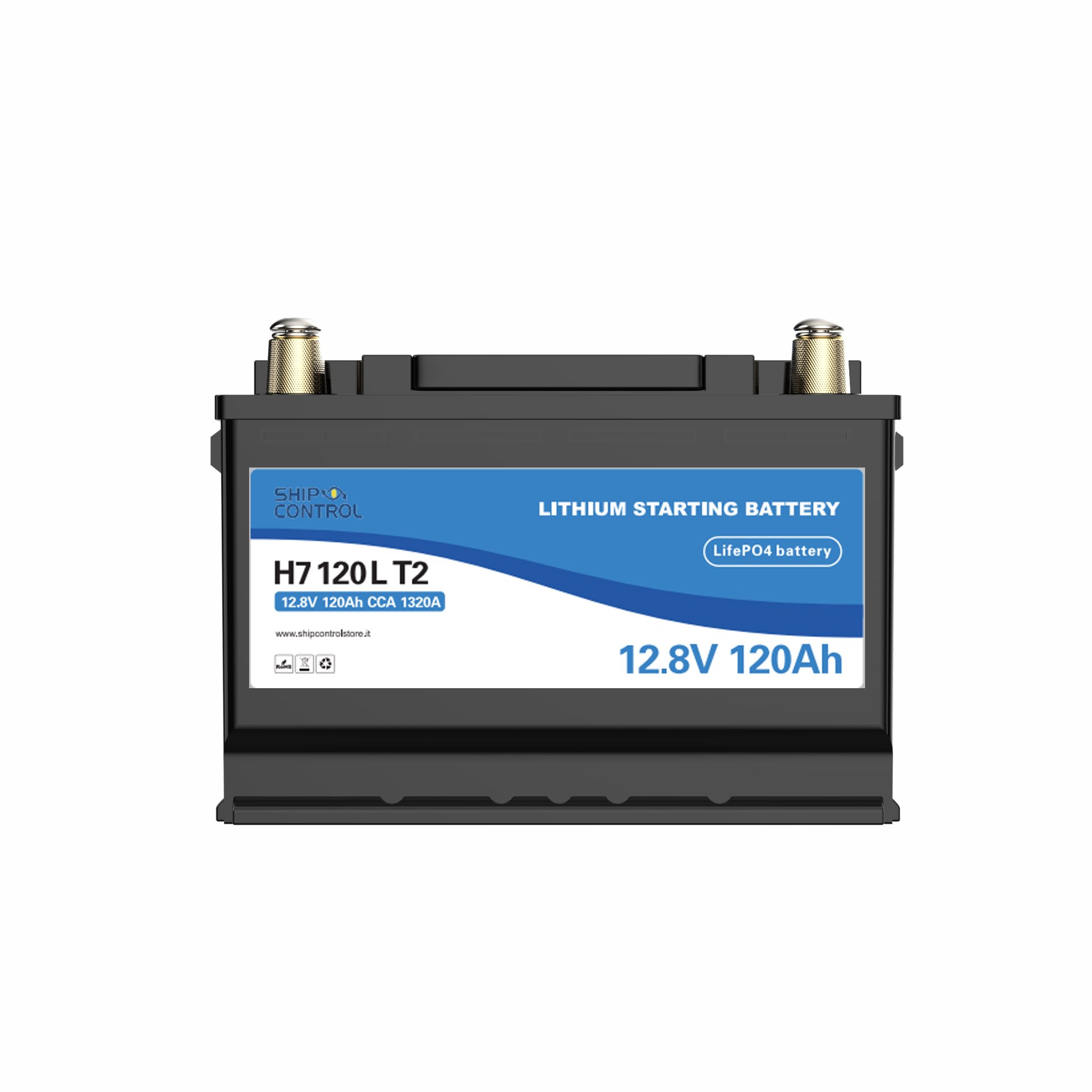 12v 12.8volt 120ah Auto Battery for Car Long Life MF Lifepo4 Car Battery Manufacturing Wholesale