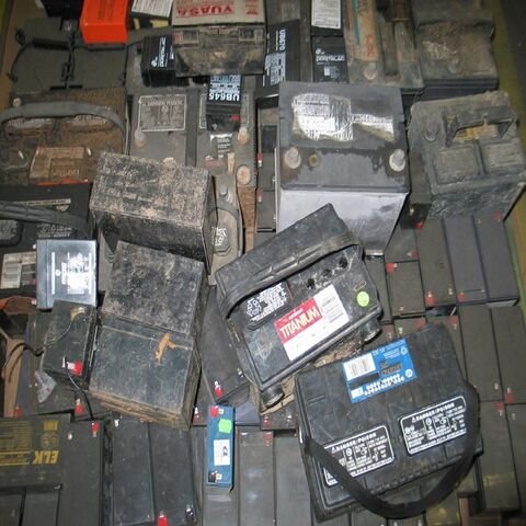 Auto Lead Acid Battery Scrap / Used Telephone Batteries