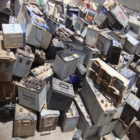 Auto Lead Acid Battery Scrap / Used Telephone Batteries
