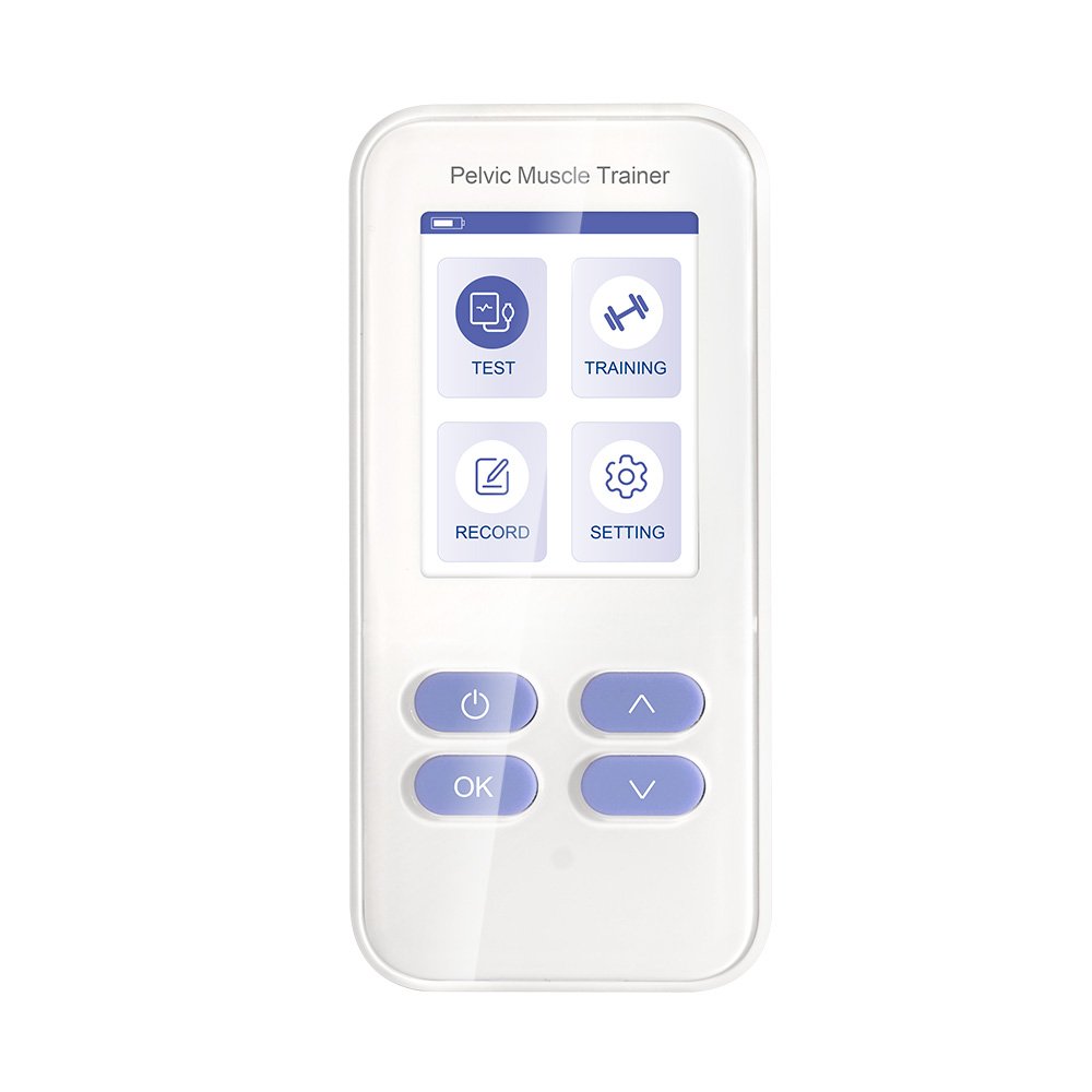 Pneumatic Pelvic Muscle Trainer Automatic Kegel Exercise Toner with Test and Game Training Modes Biofeedback Pelvic Floor Toner