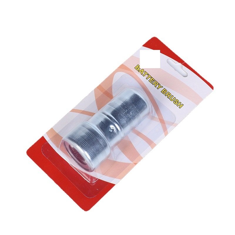 PMS Battery Pole Cleaner Battery Head Cleaner Galvanized Plated Terminal Cleaning Brush Cleaning Tool Battery Brush