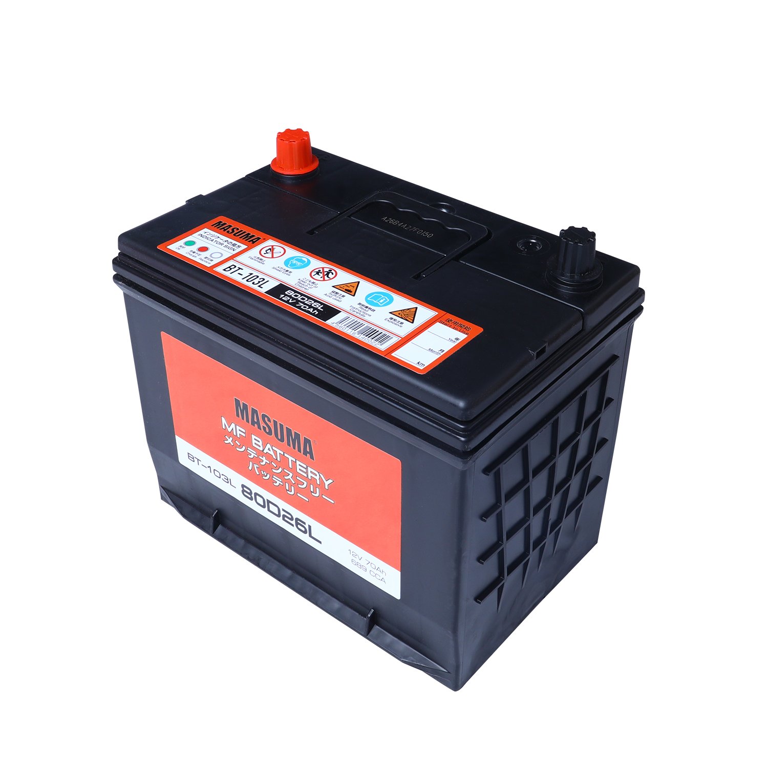 BT-103L MASUMA Auto Batteries Car 12v Mf 70ah Auto Battery