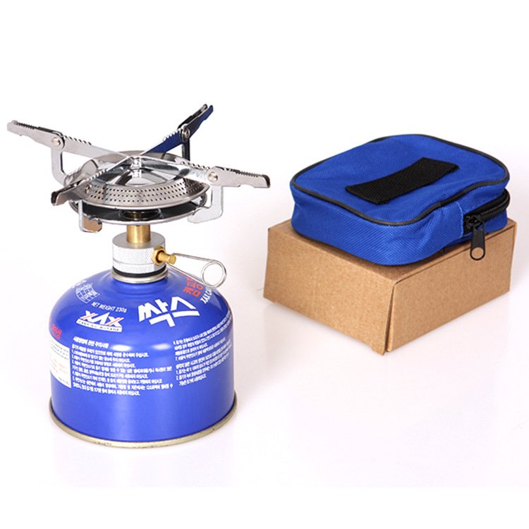 Windproof Small Size Portable Butane Gas BBQ Backpack Stove Outdoor Camping Stoves