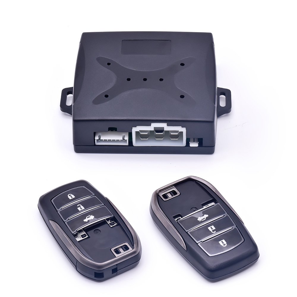 Modified 12V PKE Keyless Entry Remote Start Stop System Audi Push Button Car Alarm Two-Way Function Anti-Theft Remote Starter