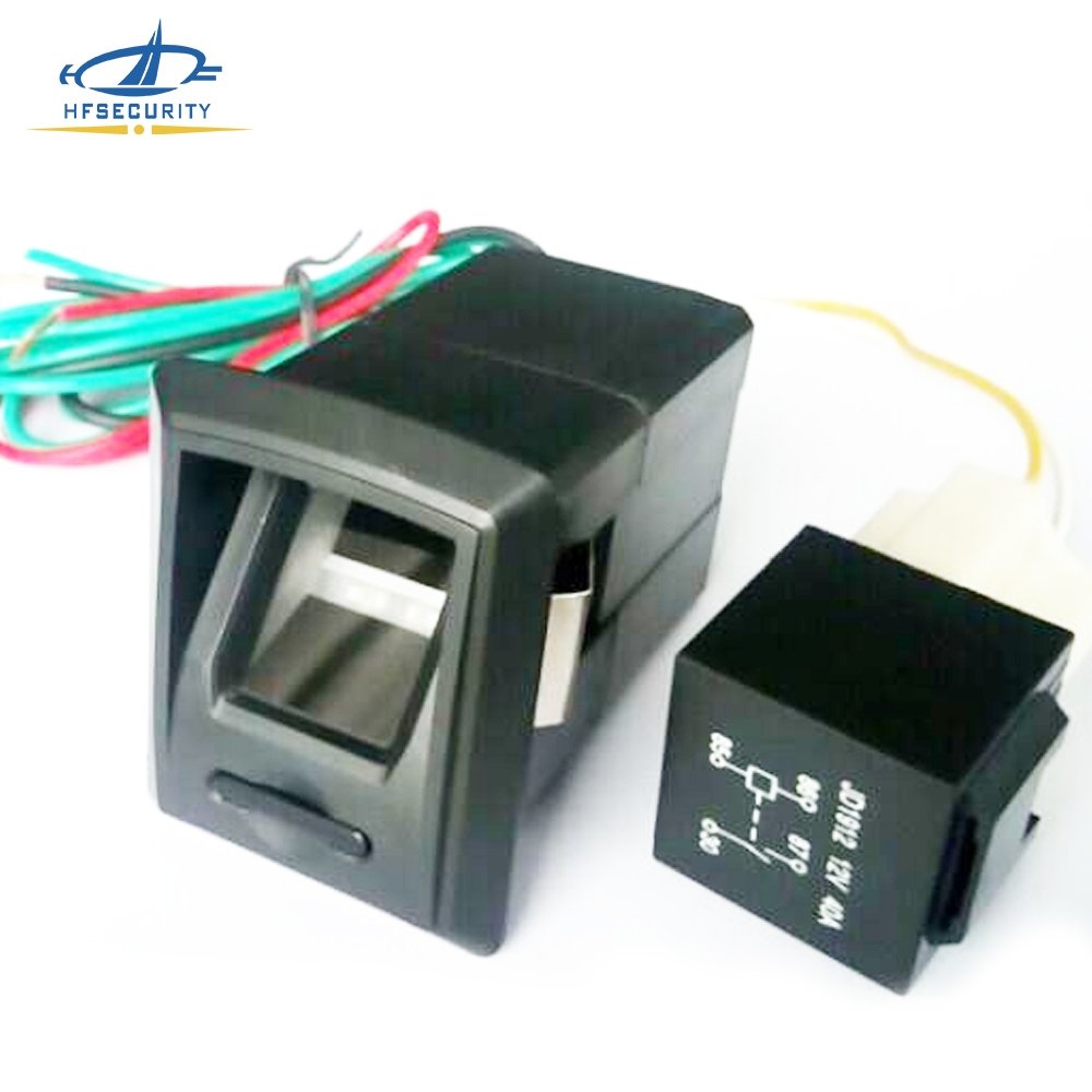 Practical HFSecurity Popular Auto Car Start Locks Fingerprint Identification Biometric Fingerprint Car Starter