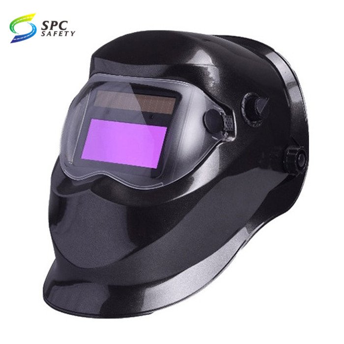 Head Mounted Face Safety Protective Painting Solar Electric Auto Darkening Welder Mask Helmet Welding Hood with Adjustable Shade