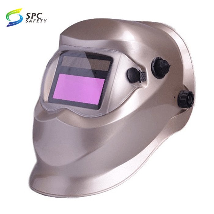 Head Mounted Face Safety Protective Painting Solar Electric Auto Darkening Welder Mask Helmet Welding Hood with Adjustable Shade