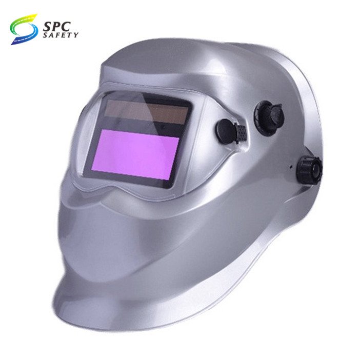 Head Mounted Face Safety Protective Painting Solar Electric Auto Darkening Welder Mask Helmet Welding Hood with Adjustable Shade