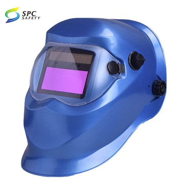Head Mounted Face Safety Protective Painting Solar Electric Auto Darkening Welder Mask Helmet Welding Hood with Adjustable Shade