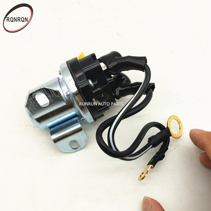 STARTER SAFETY RELAY for AUXUILLAY SWITCH 3 POINT GOLDEN COLOR WITH WIRES 65.26201.7070D