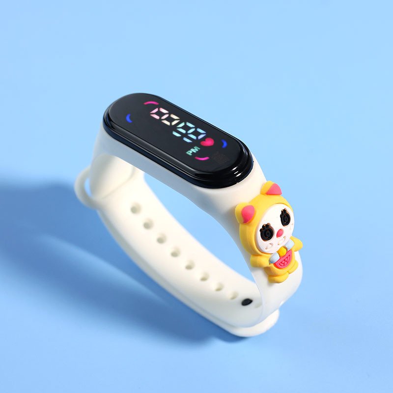 One Dollar New M7S Led Watches Super Hero Spiderman Stitch Animal Bracelet Mi Children Kids Reloj Digital Watch