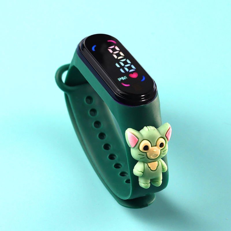 One Dollar New M7S Led Watches Super Hero Spiderman Stitch Animal Bracelet Mi Children Kids Reloj Digital Watch