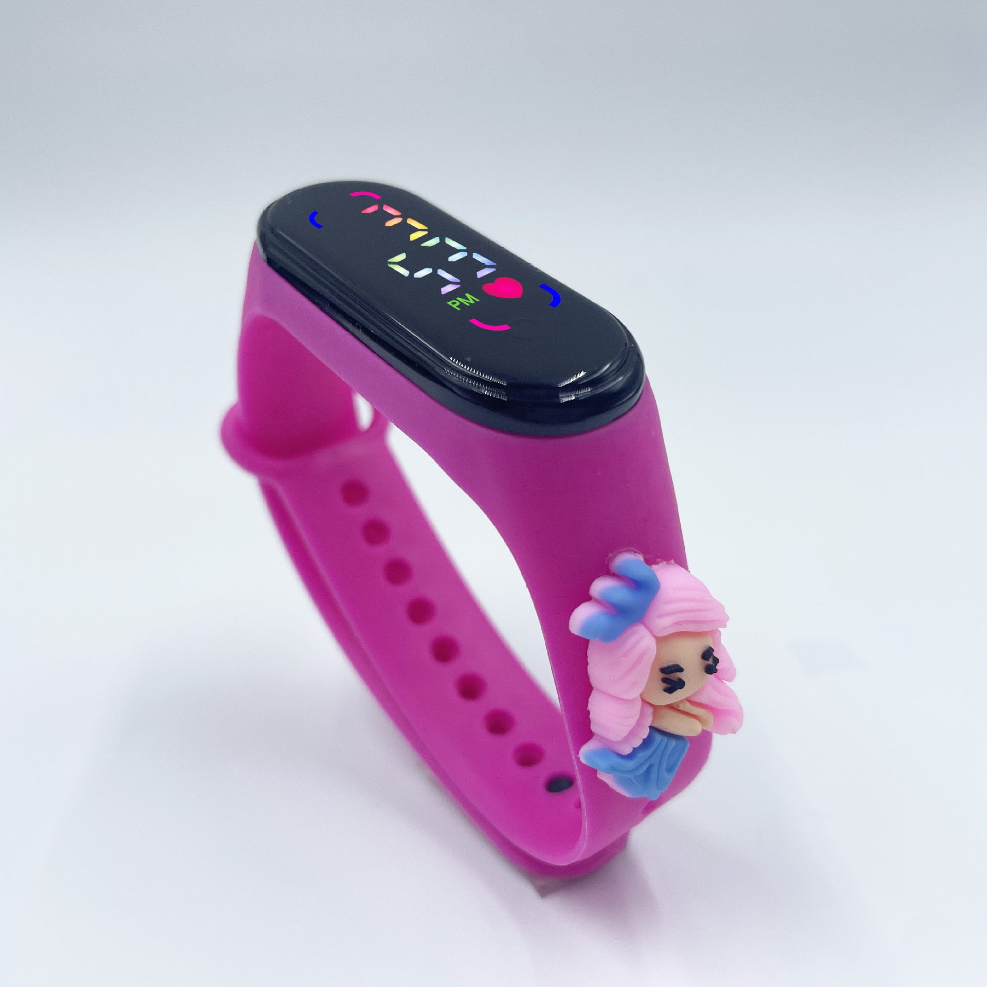One Dollar New M7S Led Watches Super Hero Spiderman Stitch Animal Bracelet Mi Children Kids Reloj Digital Watch