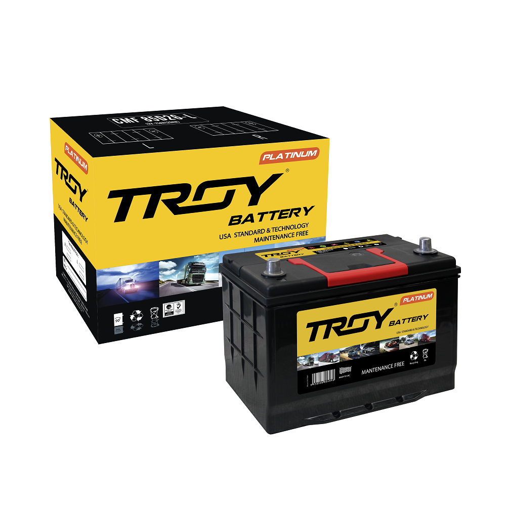 Wholesale MF 85D26L 12V 75AH Longlife Cycle Acid Lead Battery for Vehicles JIS STANDARD for New and Used Cars