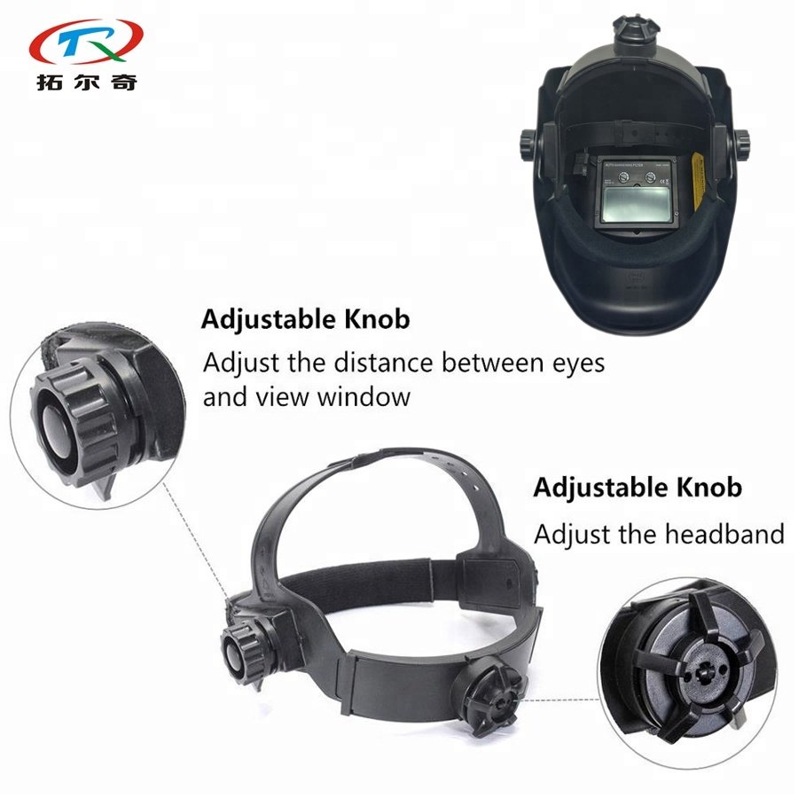 TRQ Welding & Soldering Supplies Solar Electric Auto Darkening Welding Helmet