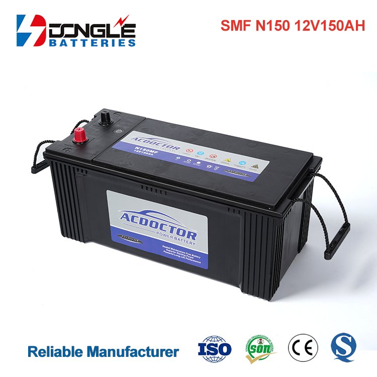 Dongle ASIA Vehicles Jump Starter Maintenance Free 12V 150Ah SMF N150 Lead Acid Truck Battery