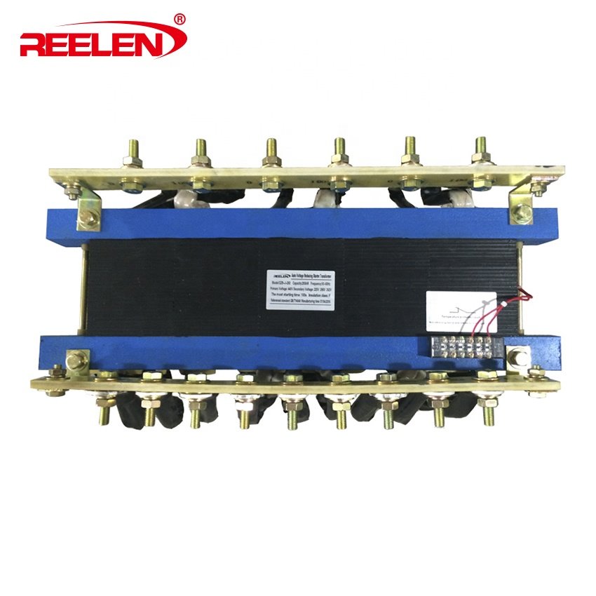 Auto Voltage Reducing Starter Transformer 100KW 380V 400V IP00 Open Type Auto Transformer