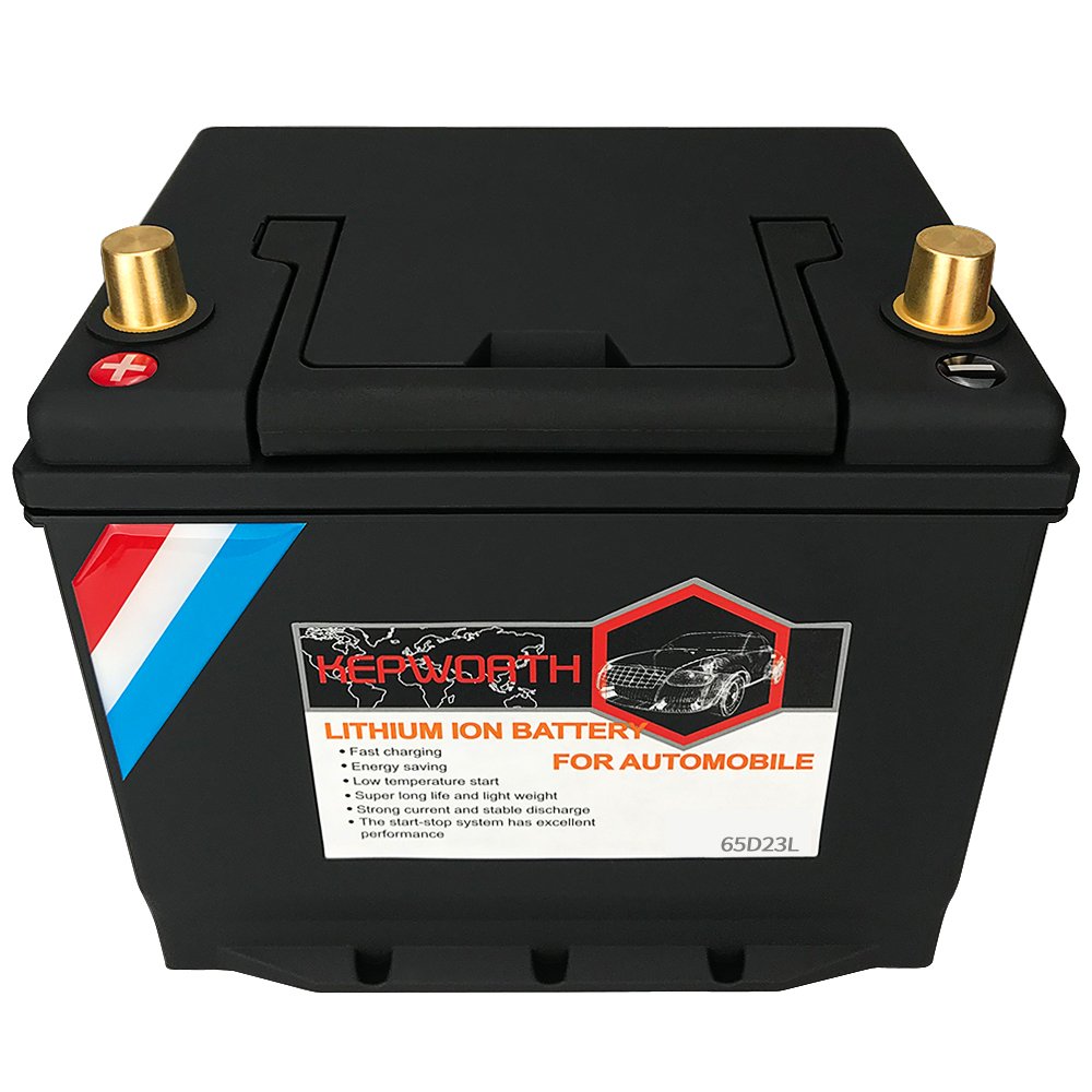 High Quality Kepworth 12v Lifepo4 Automotive BMS Batteries Deep Cycle 65-D23 12V 40Ah Car 1100CCA Lithium Phosphate Ion Battery
