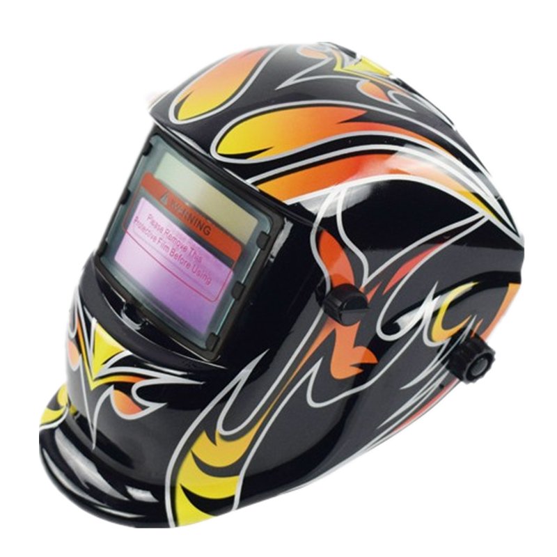 2025 New sticker popular decal welding tool solar powered auto darkening welding welder mask helmet