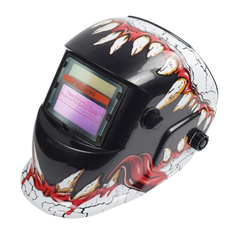 2025 New sticker popular decal welding tool solar powered auto darkening welding welder mask helmet