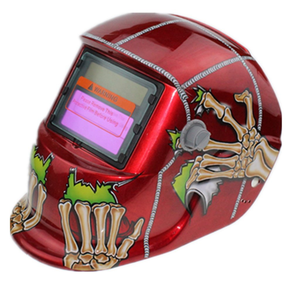 2025 New sticker popular decal welding tool solar powered auto darkening welding welder mask helmet