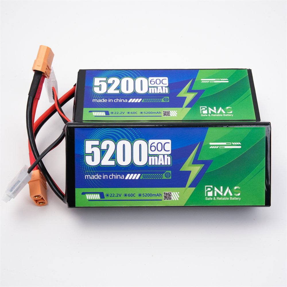 Multi-Voltage And Multi-Capacity Selection 5200Mah 22.2V Lithium Batteries For Models Car With Hard Case