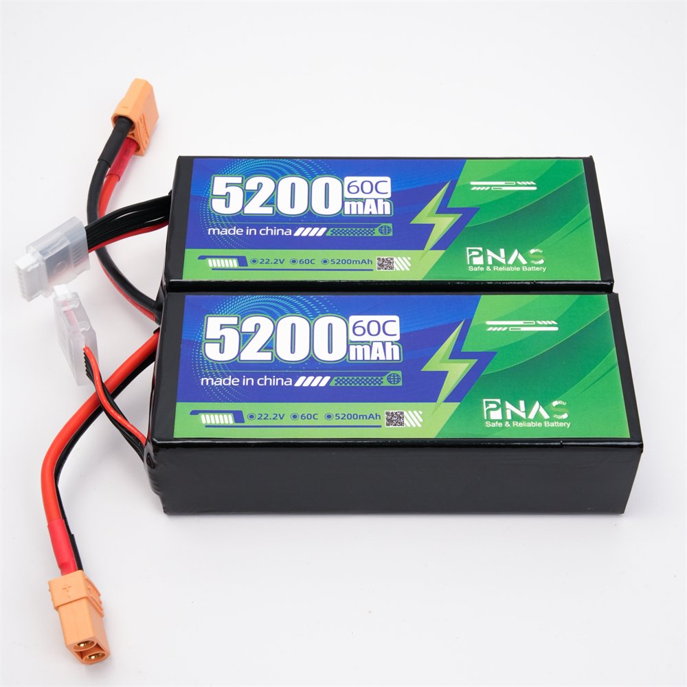 Multi-Voltage And Multi-Capacity Selection 5200Mah 22.2V Lithium Batteries For Models Car With Hard Case