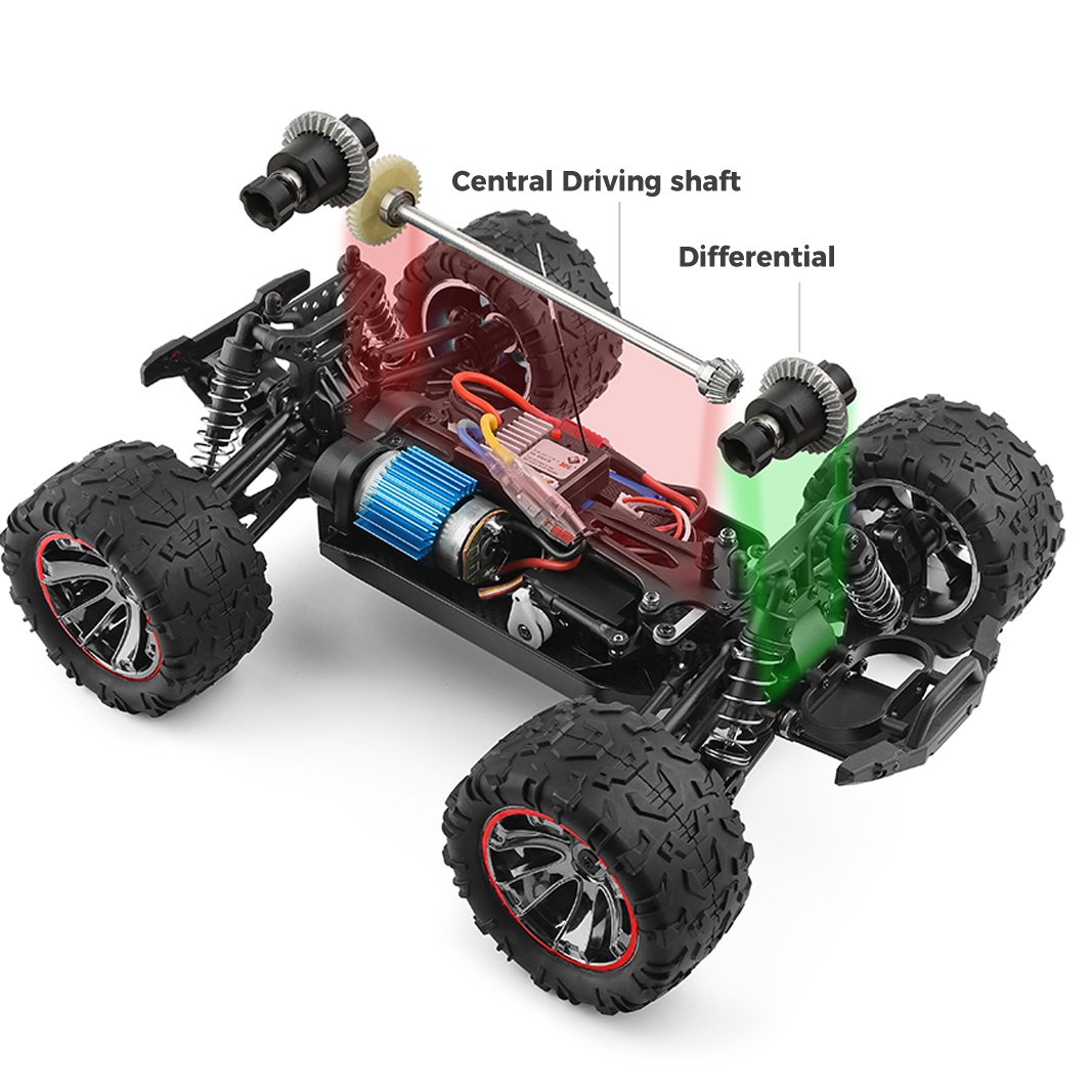 2024 Newest WLtoys RC Car 144018A 2.4G Remote Control Car 1:14 Electric High Speed 35Km/H 4WD Drive Off-Road Vehicle