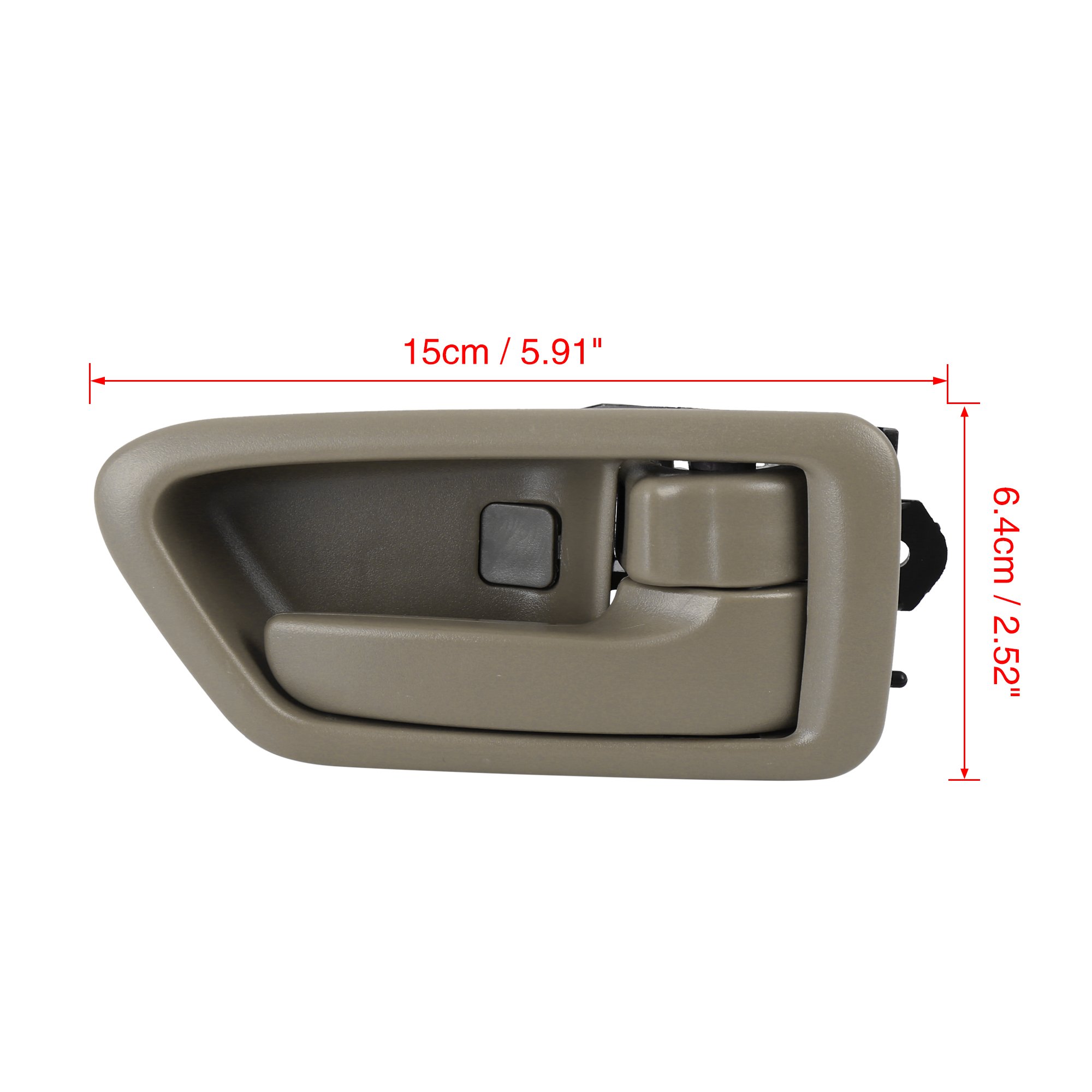 1997-2001 2pcs Alternative Inside Car Handle Plastic Interior Grip Replacement Gray 69205-AA010 69206-AA010 for Toyota Camry