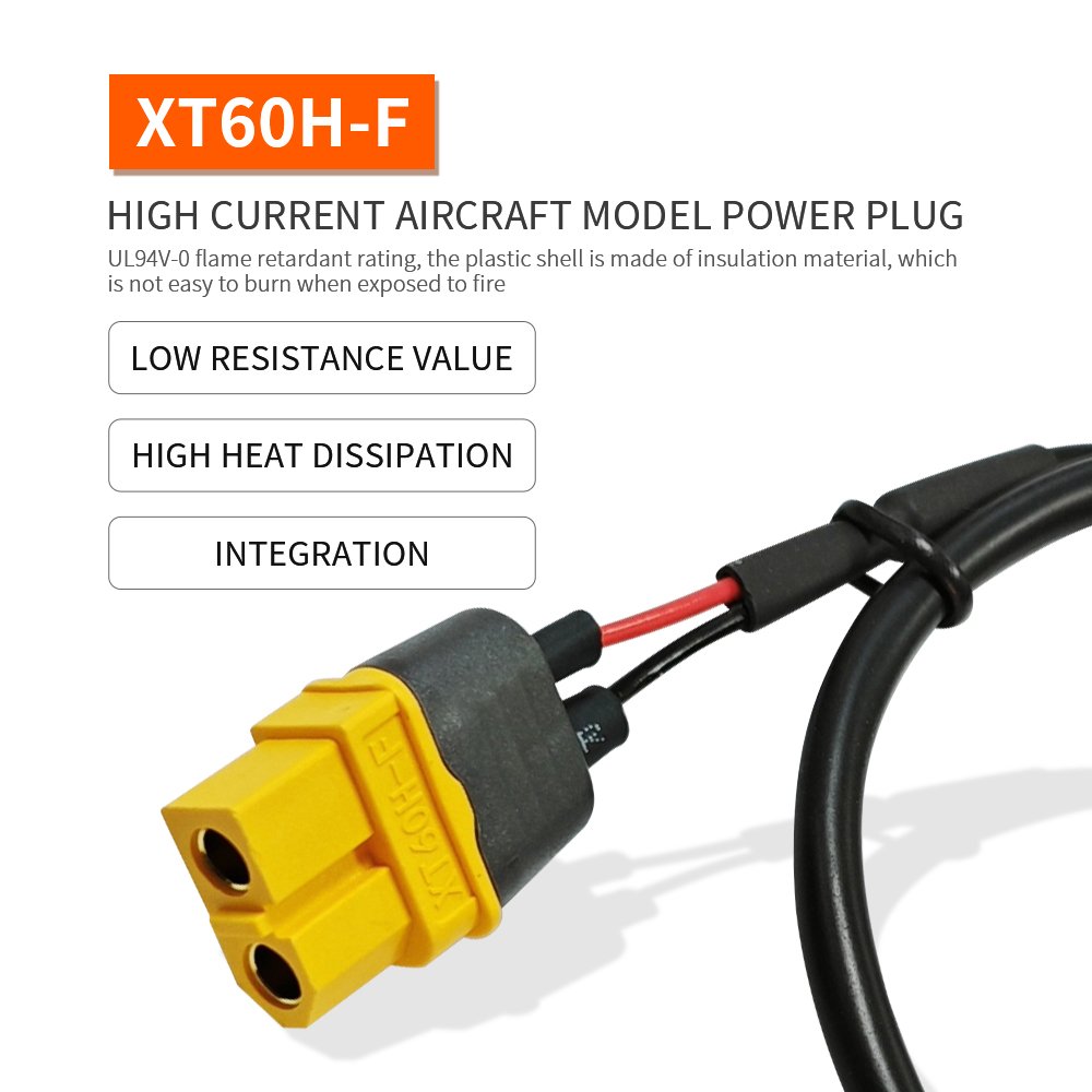 Adapter XT60 Male to Molex Extension Cable XT60 Connector Stable Current Transmission Practical Extension Wire Harness XT60
