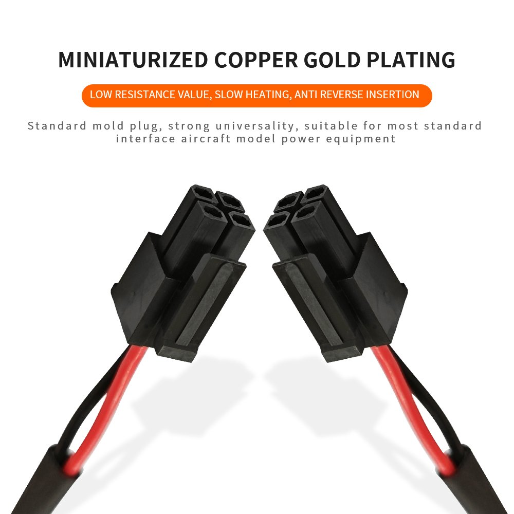 Adapter XT60 Male to Molex Extension Cable XT60 Connector Stable Current Transmission Practical Extension Wire Harness XT60