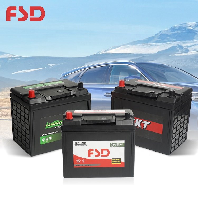 Good Quality JIS Standard 12V 50Ah 430A Electric Vehicles Maintenance Free Lead Acid Auto Battery