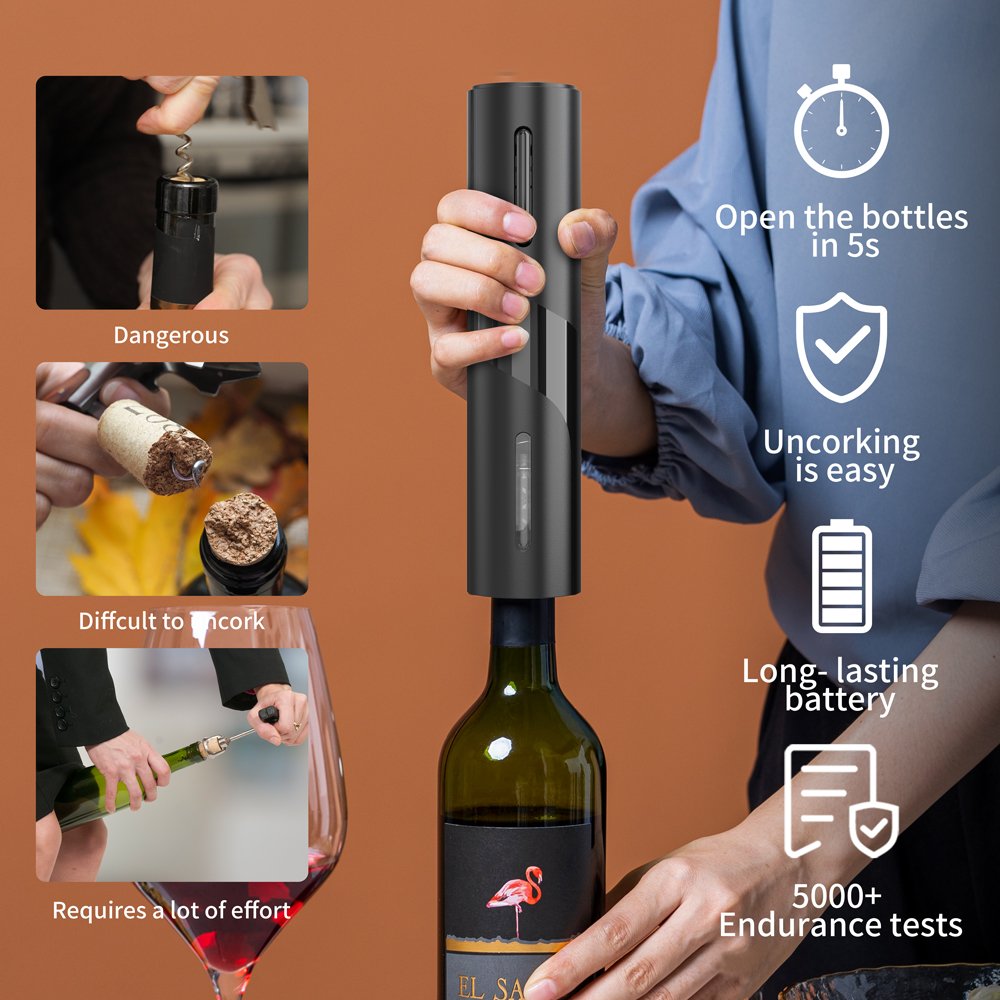 Multifunction Smart Battery-Operated Can Opener Magnetic Cordless Electric Can Opener Automatic Can Opener