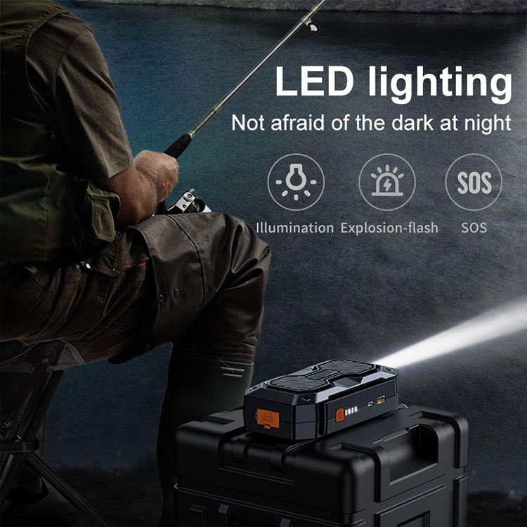 High Capacity Cordless Portable Car Jump Starter Multifunctional Battery Booster and Power Bank Mobile Power Supply