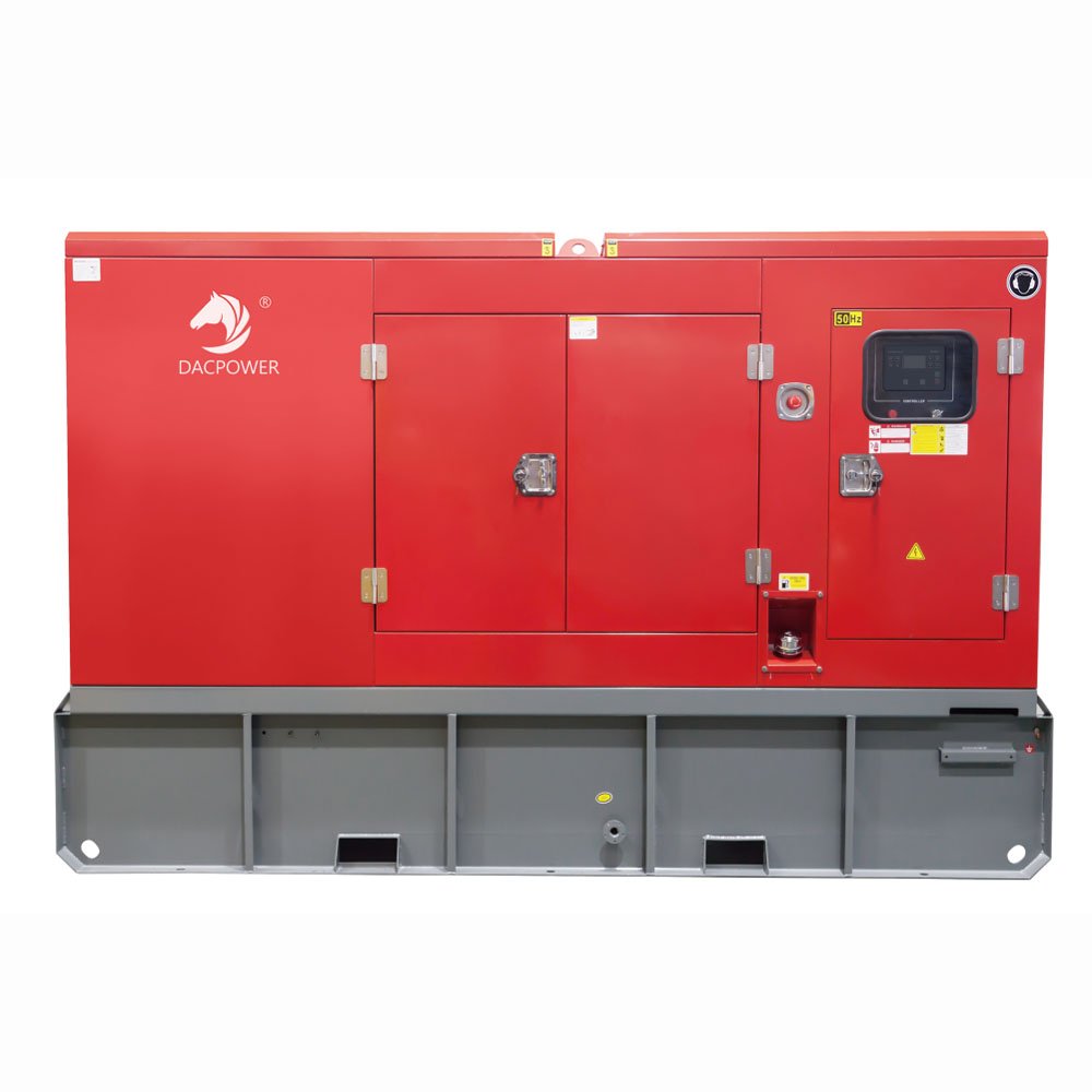 Portable 40KW 437KVA Sterling Diesel Generator Set Auto Start DEUTZ Engine 50/60Hz Frequency Short Fuel Tank Rated Power 5KW