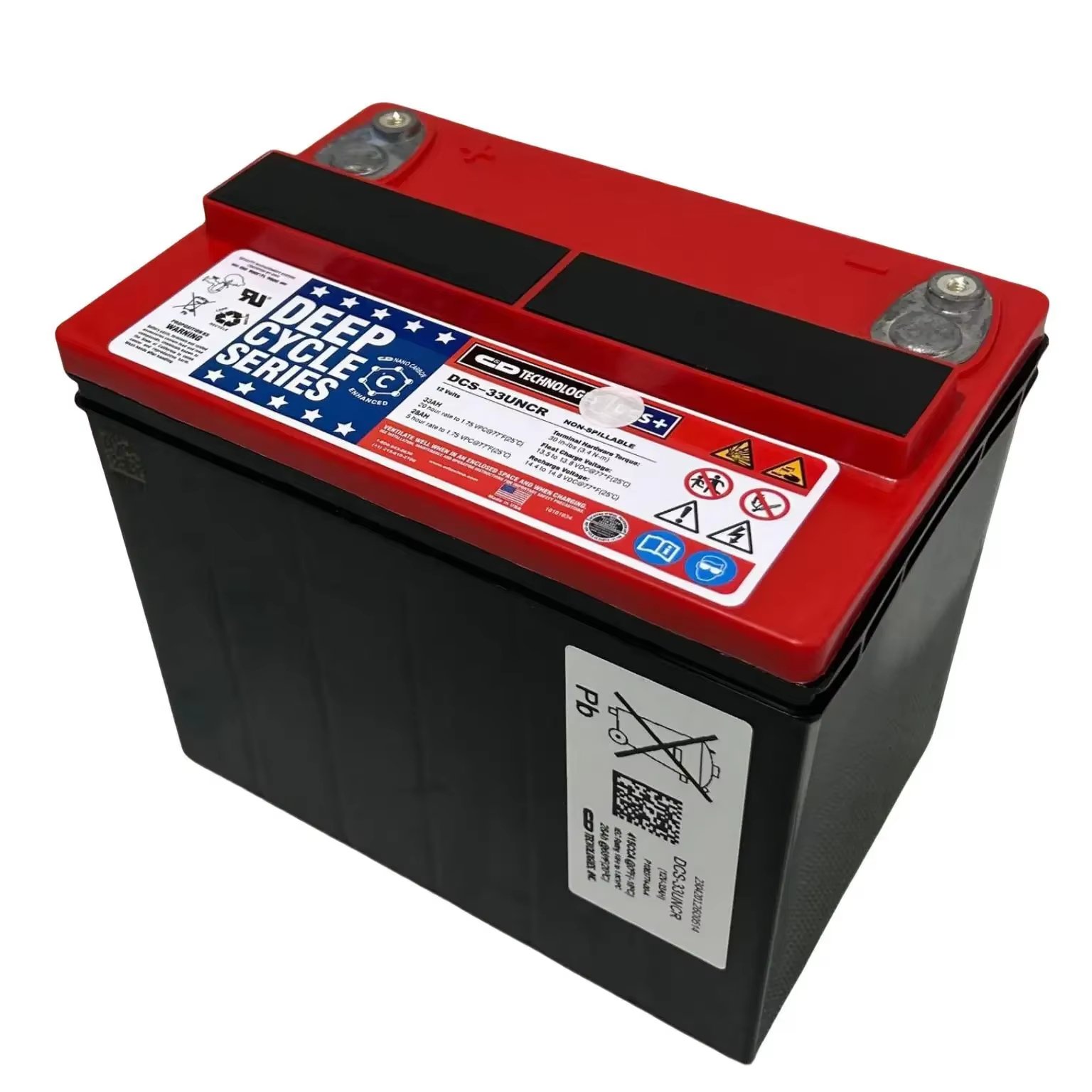 For Tesla ModelS DCS-33UNCR 14071438718 1083774-00-A Battery 12V