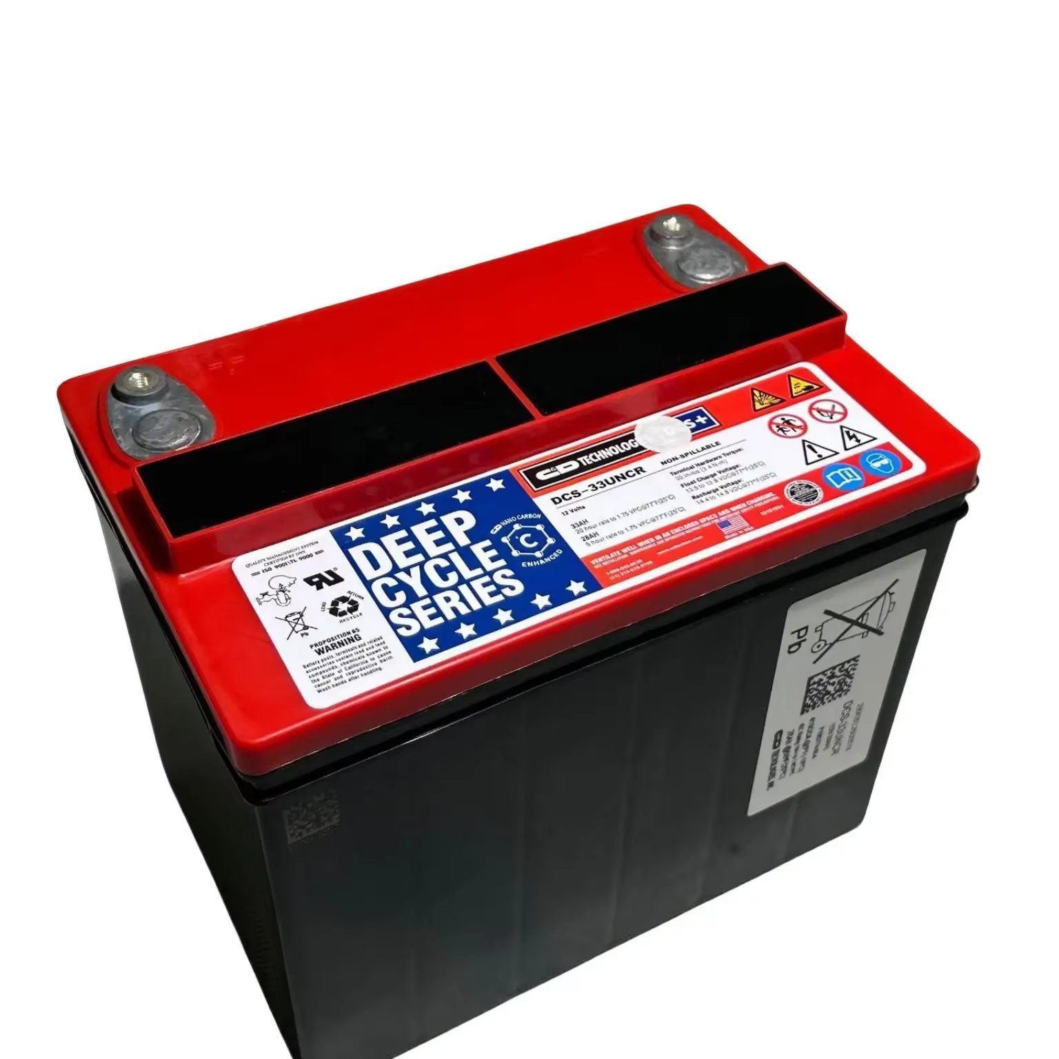 For Tesla ModelS DCS-33UNCR 14071438718 1083774-00-A Battery 12V