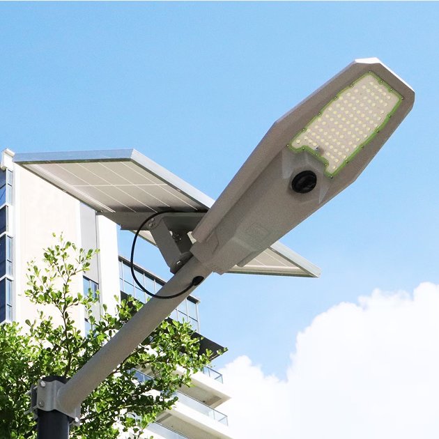 MJ Interstellar Warrior LED 200W 300W 400W 600W 800W 6500K Solar Street Light With Motion Sensor for Industrial Roadside