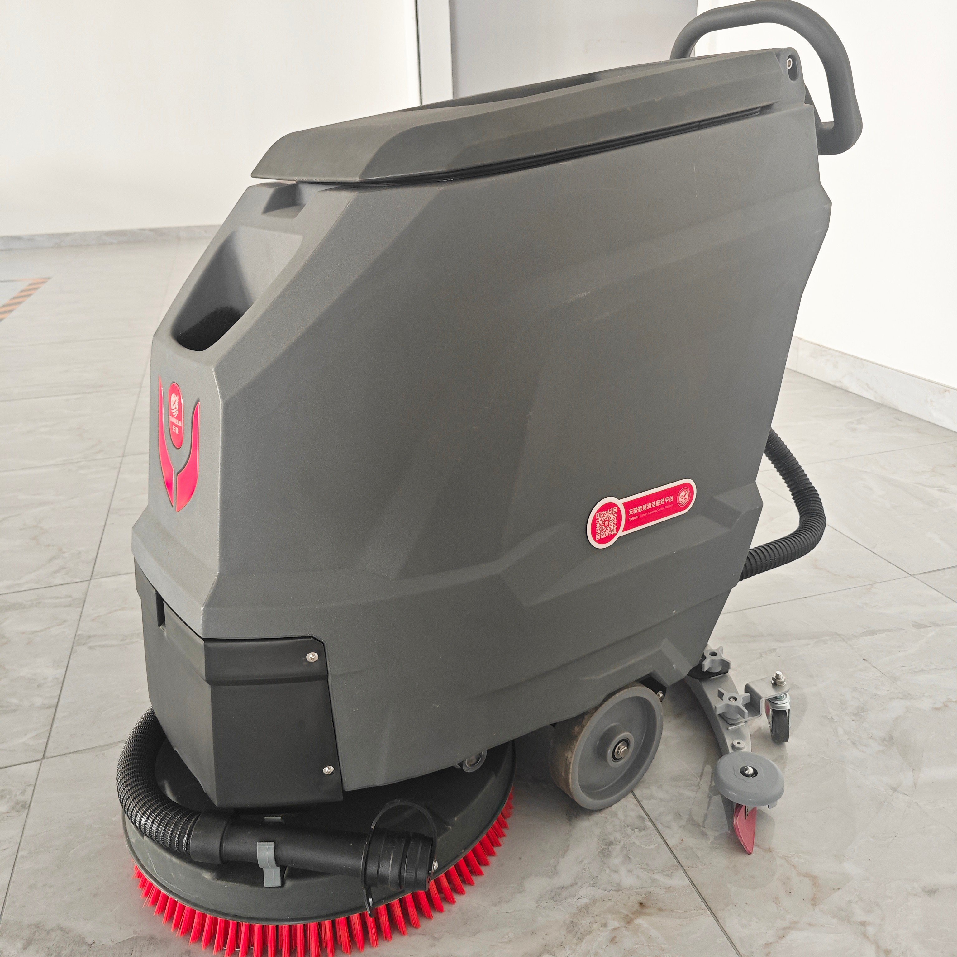 CleanHorse M20 Professional Cordless Robotic Floor Scrubber Industrial Battery Powered Used Commercial Cleaning Plastic Electric