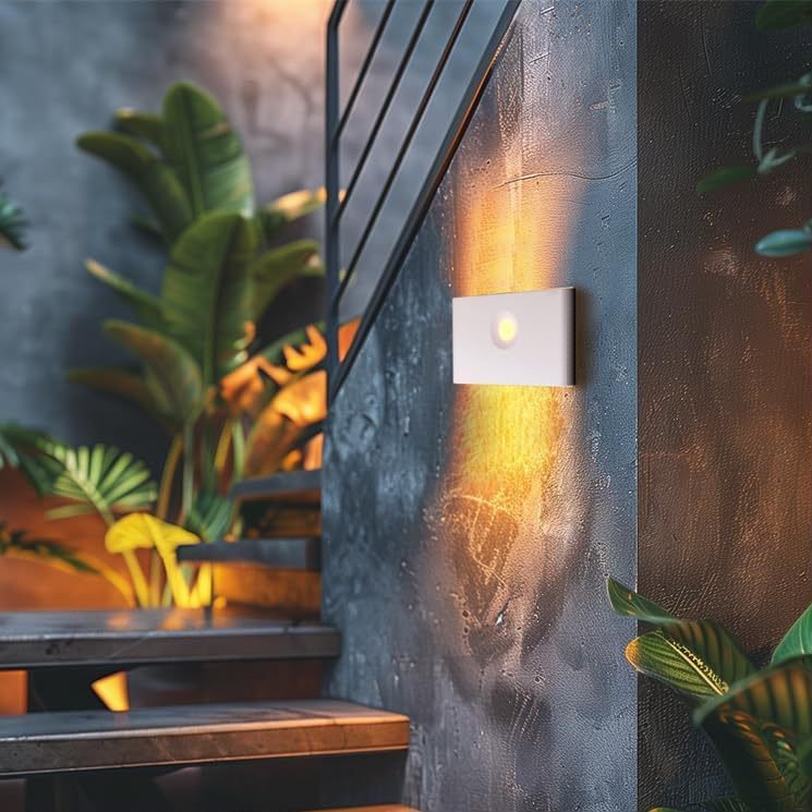 Up Down Dusk to Dawn Motion Sensor Magnetic Mount Rechargeable Night Lights Wardrobe Hallway Kitchen Kids Room Led Cabinet Light