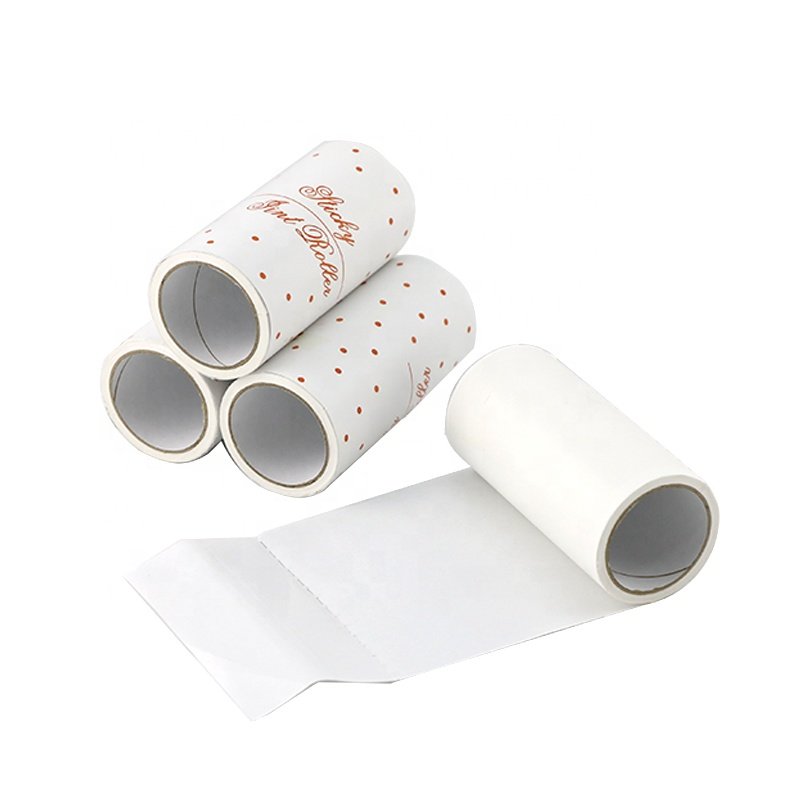 7.5cm 30cm Refill Lint Roller Furniture Couch Carpet Car Extra Sticky Paper Lint Remover Set Brush Hair Lint Roller