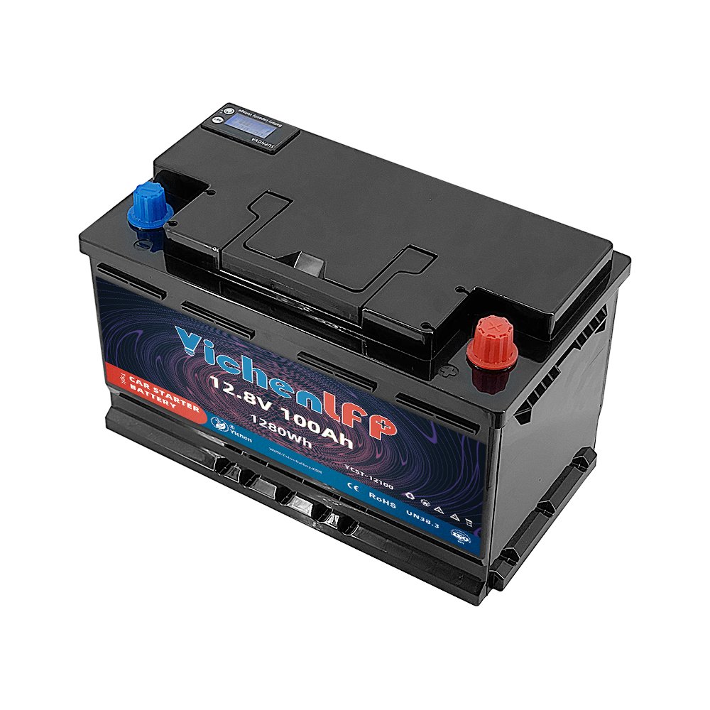 Fast Delivery Car Battery 5years Warranty Powerful 12V 100Ah Car Start Lifepo4 Battery Use Replacing Lead Acid Cars Battery