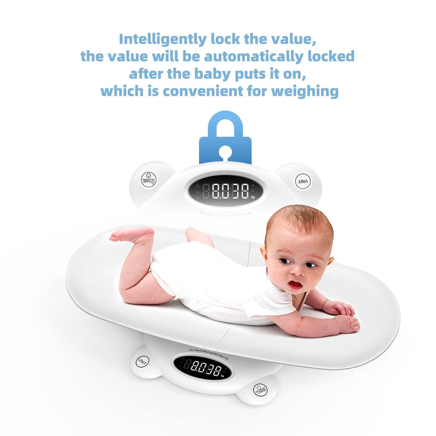 Good Price Newborn Infant Electronic Weight Scale Infant Weighing Hospital Home Use Household 2 In1 Bebe Tray Digital Baby Scale