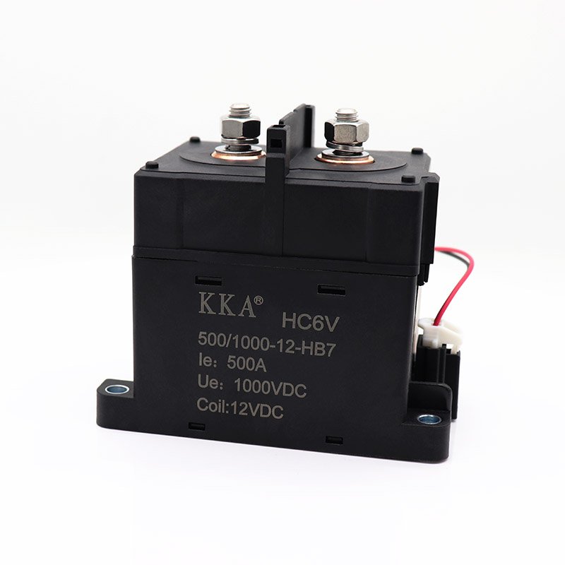 12V/24V 600A High Voltage DC Automotive Relay, Magnet Arc Blowout Relay for EV Electric System, DC Devices