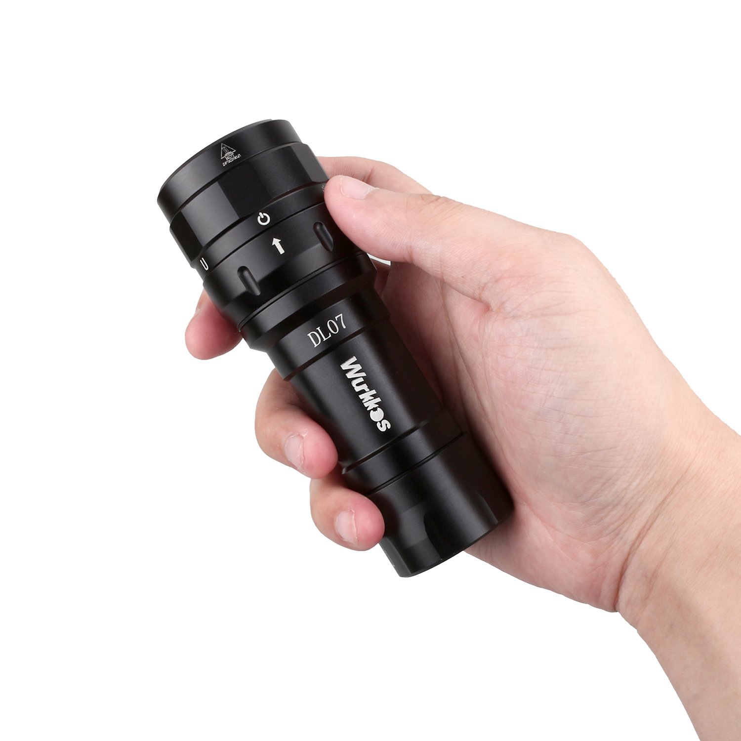 Wurkkos DL07 3000lm Rechargeable Multi-Color Dive Flashlight 26650 Battery Professional Waterproof Underwater Video Torch