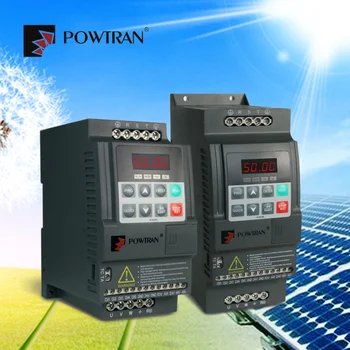 Single Phase 220V AC Drive 0.4-5.5kw Variable Frequency Inverter Mini Type VFD for Convey Belt for Motor
